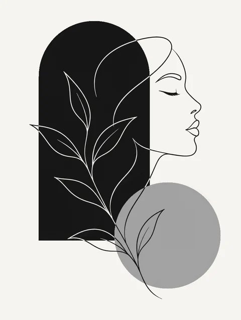 Stampa bianco e nero